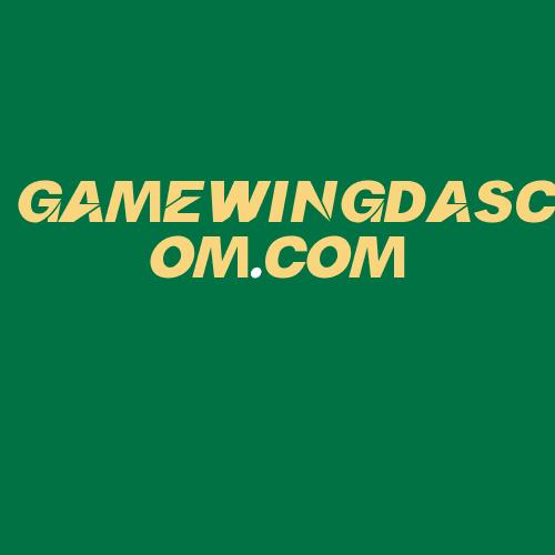 Logo da GAMEWINGDASCOM